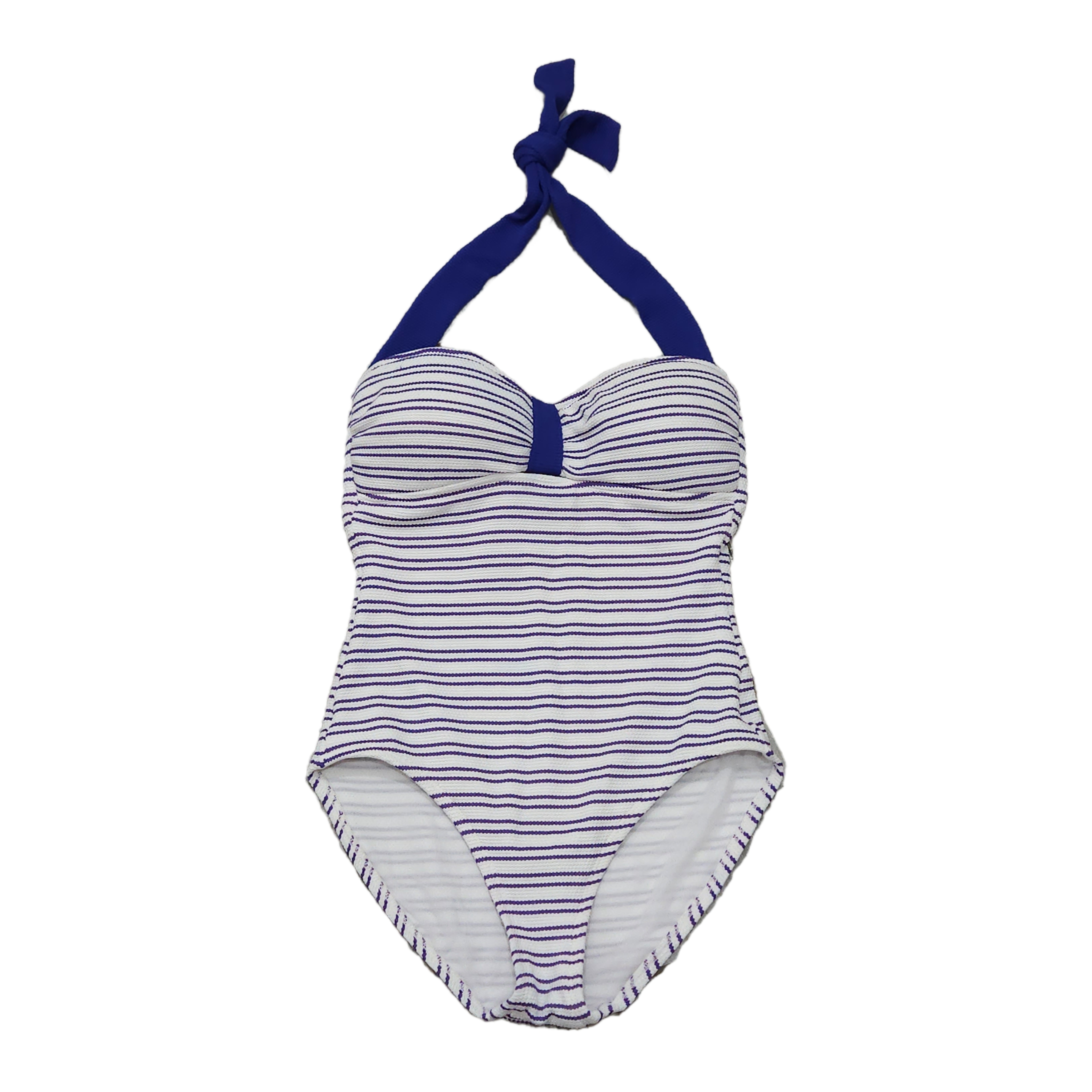 Tommy Bahama "Danubio" Shirred Halter Style One-Piece Bathing Suit
